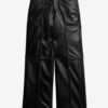 Pantaloni largi din piele Ciara Pantaloni largi din piele Ciara