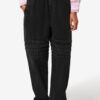 Pantaloni Mellya din cambric decolorat