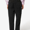 Pantaloni Mellya din cambric decolorat