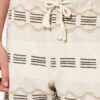Pantaloni scurți Deliann din jacquard ondulat