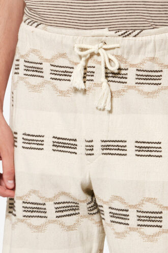 Pantaloni scurți Deliann din jacquard ondulat