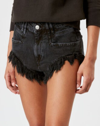 Pantaloni scurți din denim Eneidao Pantaloni scurți din denim Eneidao