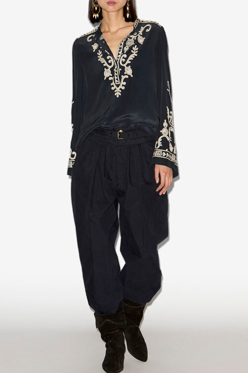 Pantaloni sport din bumbac Celia Pantaloni sport din bumbac Celia