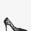 Pantofi cu toc din tul cu buline Pristy Pantofi cu toc din tul cu buline Pristy