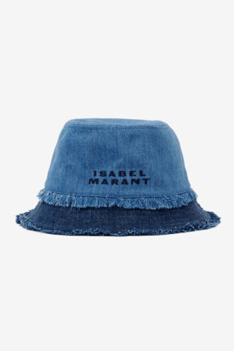 Pălărie bucket din bumbac Bergen cu logo