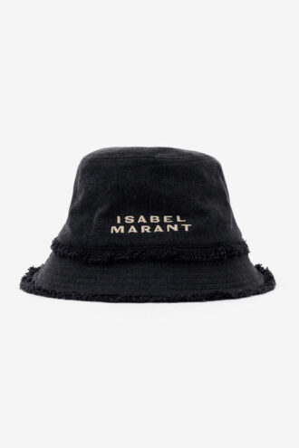 Pălărie bucket din bumbac Bergen cu logo