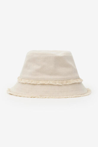 Pălărie bucket din bumbac Bergen cu logo