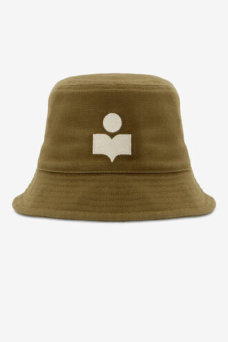 Pălărie tip bucket brodată cu logo Haley
