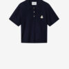 Polo din bumbac și lână cu logo Polo din bumbac și lână cu logo