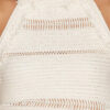 Pulover Araliane cu spate deschis din tricot macramé
