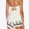 Pulover Araliane cu spate deschis din tricot macramé