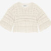Pulover Azelia din tricot ajurat, cu croi larg Pulover Azelia din tricot ajurat, cu croi larg