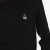 Pulover din bumbac Abelle cu logo Pulover din bumbac Abelle cu logo
