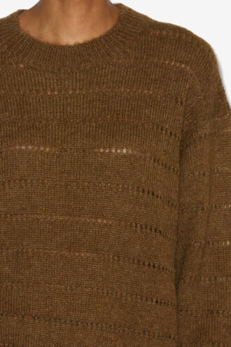 Pulover din tricot ajurat Yona