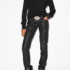 Pulover din tricot drapat Cosima