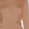 Pulover din tricot drapat Cosima Pulover din tricot drapat Cosima