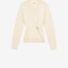 Pulover din tricot drapat Cosima Pulover din tricot drapat Cosima