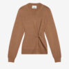 Pulover din tricot drapat Cosima Pulover din tricot drapat Cosima