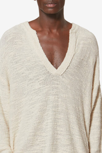 Pulover din tricot texturat Arnold