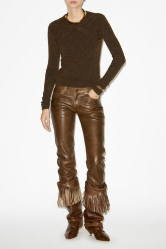 Pulover Kern din tricot drapat