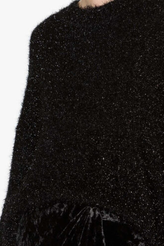Pulover larg Sayers din tricot texturat