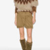 Pulover Natania din mohair cu model Fair Isle Pulover Natania din mohair cu model Fair Isle