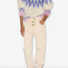 Pulover Natania din mohair cu model Fair Isle Pulover Natania din mohair cu model Fair Isle