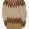 Pulover Natania din mohair cu model Fair Isle Pulover Natania din mohair cu model Fair Isle