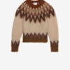 Pulover Natania din mohair cu model Fair Isle Pulover Natania din mohair cu model Fair Isle