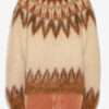 Pulover Nicolas Mohair cu model Fair Isle