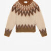 Pulover Nicolas Mohair cu model Fair Isle