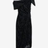 Rochie asimetrică cu imprimeu Cyane Rochie asimetrică cu imprimeu Cyane