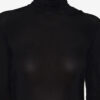 Rochie cu guler rulat Vanessa din jersey în culori uni Rochie cu guler rulat Vanessa din jersey în culori uni