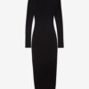 Rochie cu guler rulat Vanessa din jersey în culori uni Rochie cu guler rulat Vanessa din jersey în culori uni