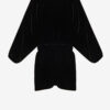 Rochie din catifea cu volane Beniga