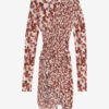 Rochie din jersey drapat și fluid Georgia Rochie din jersey drapat și fluid Georgia