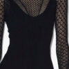 Rochie din tricot cu patchwork din dantelă Florie Rochie din tricot cu patchwork din dantelă Florie