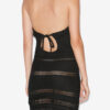 Rochie din tricot macramé cu spate deschis Aralia Rochie din tricot macramé cu spate deschis Aralia