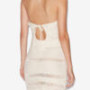 Rochie din tricot macramé cu spate deschis Aralia Rochie din tricot macramé cu spate deschis Aralia