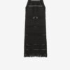 Rochie din tricot macramé cu spate deschis Aralia Rochie din tricot macramé cu spate deschis Aralia