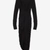 Rochie drapată Zorah din jersey în culori uni Rochie drapată Zorah din jersey în culori uni