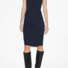 Rochie fără mâneci Tramy din tricou cu nervuri Rochie fără mâneci Tramy din tricou cu nervuri