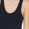 Rochie fără mâneci Tramy din tricou cu nervuri Rochie fără mâneci Tramy din tricou cu nervuri