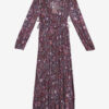 Rochie lungă din crep cu imprimeu Briane Rochie lungă din crep cu imprimeu Briane