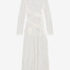 Rochie lungă din dantelă transparentă Lisia Rochie lungă din dantelă transparentă Lisia