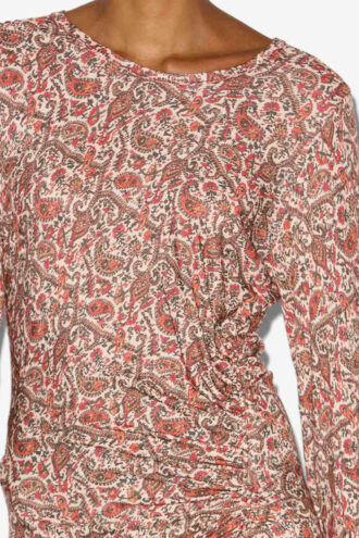 Rochie lungă din jersey drapat Jelina Rochie lungă din jersey drapat Jelina