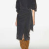 Rochie lungă din jersey drapat Sandrina Rochie lungă din jersey drapat Sandrina