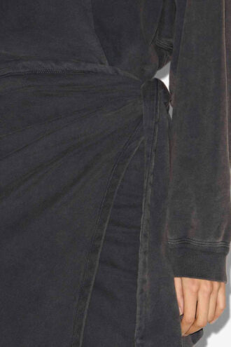 Rochie lungă din jersey drapat Sandrina Rochie lungă din jersey drapat Sandrina