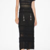 Rochie lungă din tricot ajurat Aurore Rochie lungă din tricot ajurat Aurore