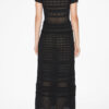 Rochie lungă din tricot ajurat Aurore Rochie lungă din tricot ajurat Aurore